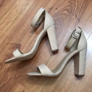 JustFab tippee heel